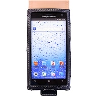 【Xperia acro HD SO-03D/IS12S 用】 フリップトップスタイル(縦開き型) カバーケース・ホルダー