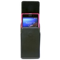 【Xperia Z1 SO-01F/SOL23 用】 ベルトケース(縦型) ブラック カバーケース・ホルダー