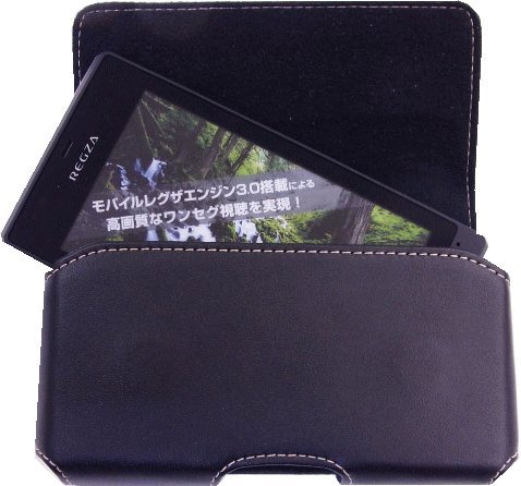 【docomo REGZA Phone T-01C /au IS04 用】 カバーケース・ホルダー ベルトクリップ