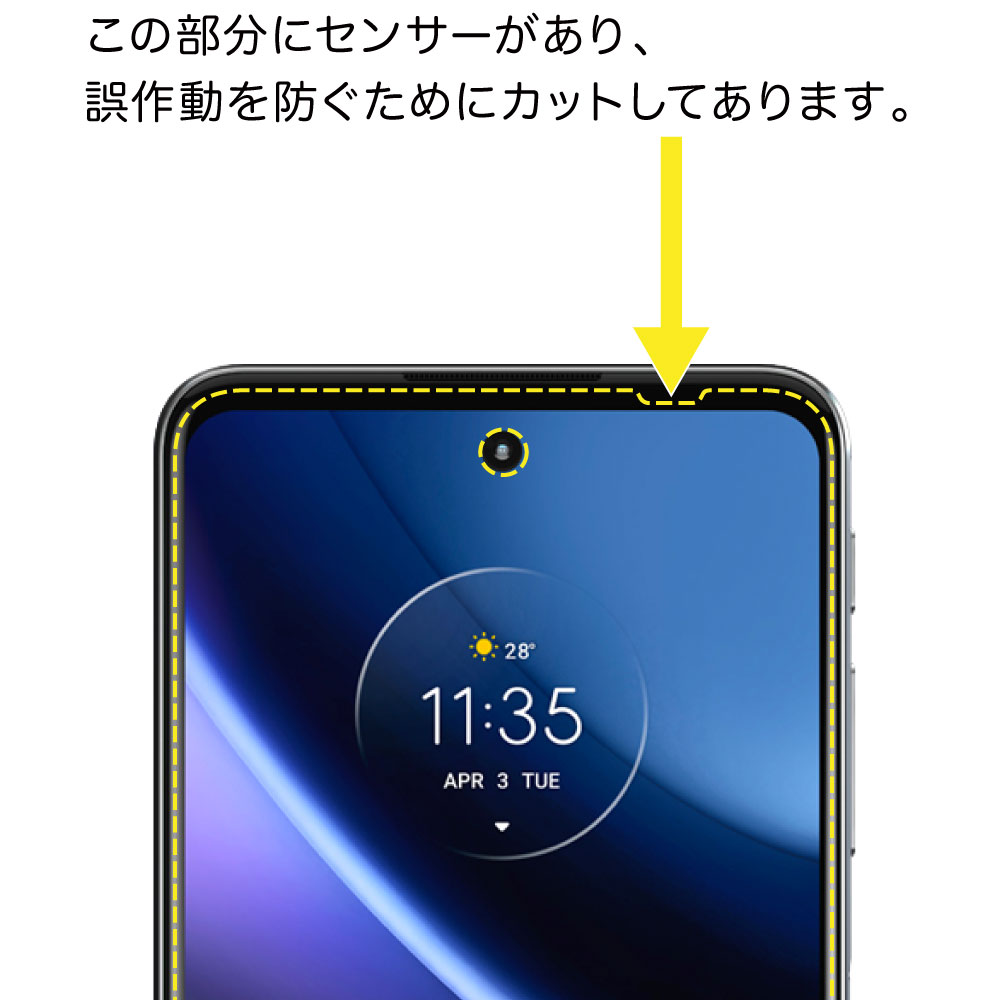 motorola moto g52j 5G / moto g52j 5G II / moto g52j 5G SPECIAL ѡۥΥ󥰥쥢ݸե3