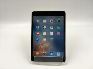 iPad mini2 Wi-Fi+セルラー 16GB スペースグレイ ME800J/A au版 (中古)-(管理NO:240001138192)