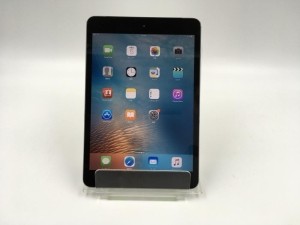 iPad mini2 Wi-Fi+セルラー 16GB スペースグレイ ME800J/A au版 (中古)-(管理NO:240001138193)