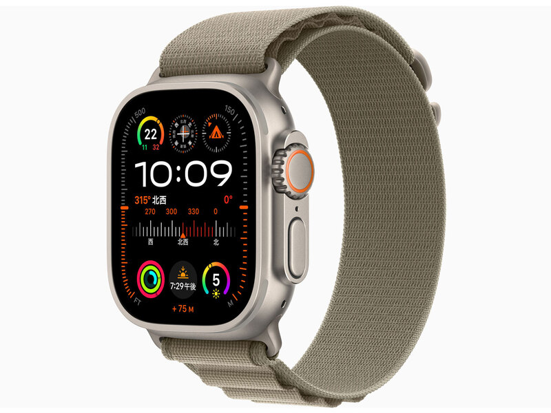 Apple Watch Ultra 2 GPS+Cellularモデル 49mm MREX3J/A [オリーブ 