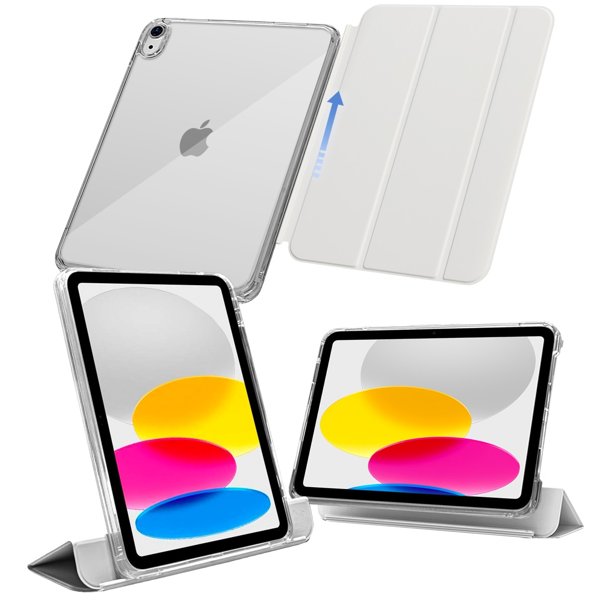 MS factory iPad 11世代 10世代 ケース 液晶カバー 取り外し可能 第11 