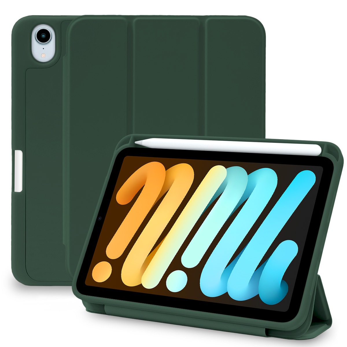 iPad mini 7世代 + カバー + Apple Pencil pro Amazon.co.jp: MS factory iPad mini 7 6 用 ケース mini7 (A17