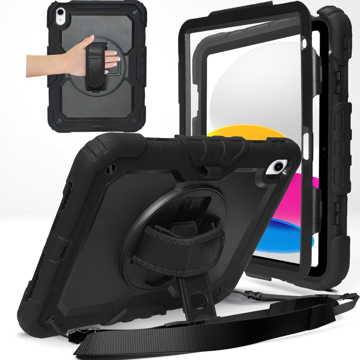 iPad第10世代 (2022) 本体+ケース+保護フィルム付き Amazon.co.jp: JETech iPad（A16）ケース 第11/10世代（2025