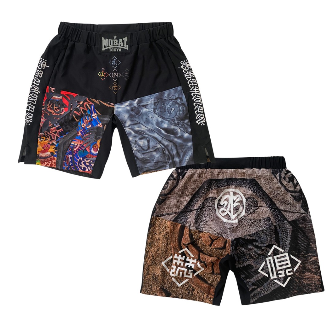 MOB STYLES 修斗コラボファイトパンツMMA モブスタイル