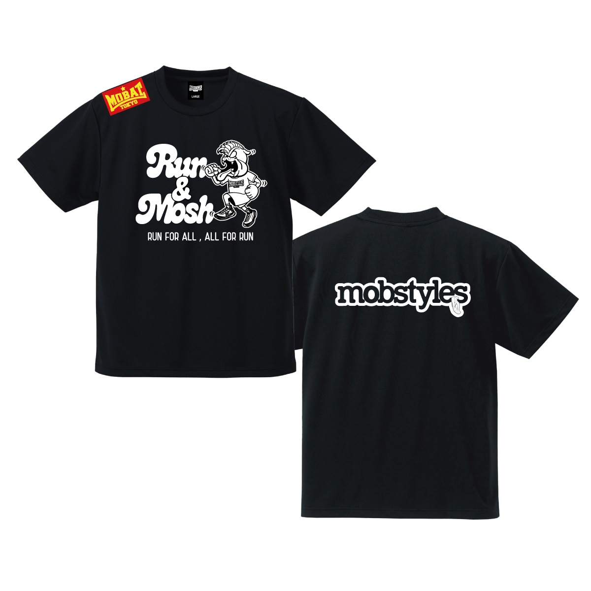 RUN&MOSH DRY Tee
