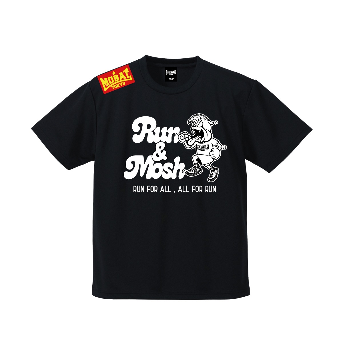 RUN&MOSH DRY Tee