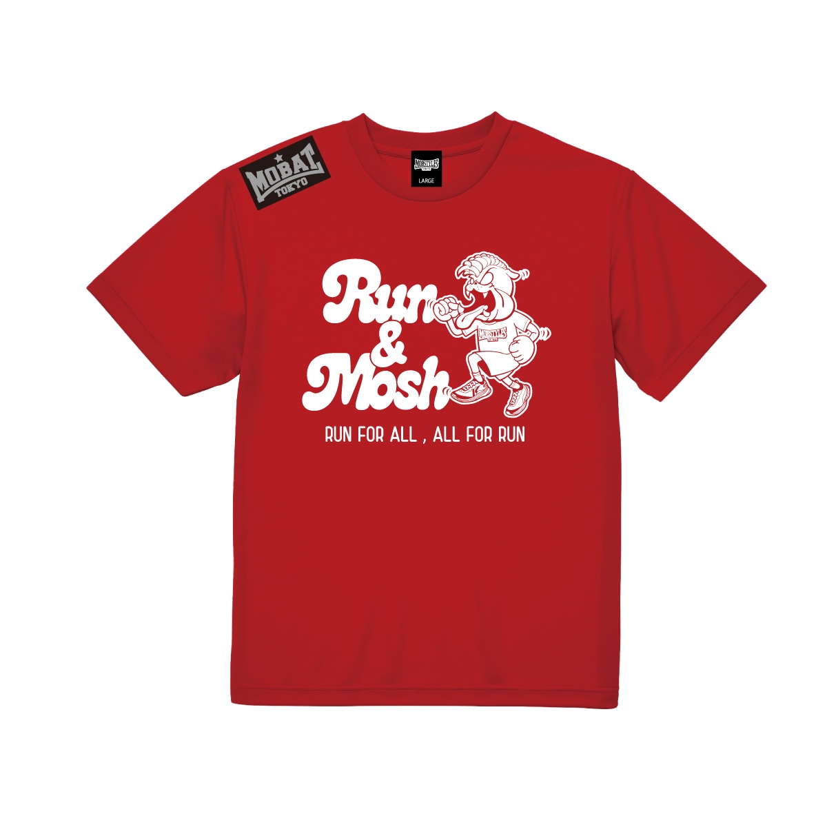 RUN&MOSH DRY Tee
