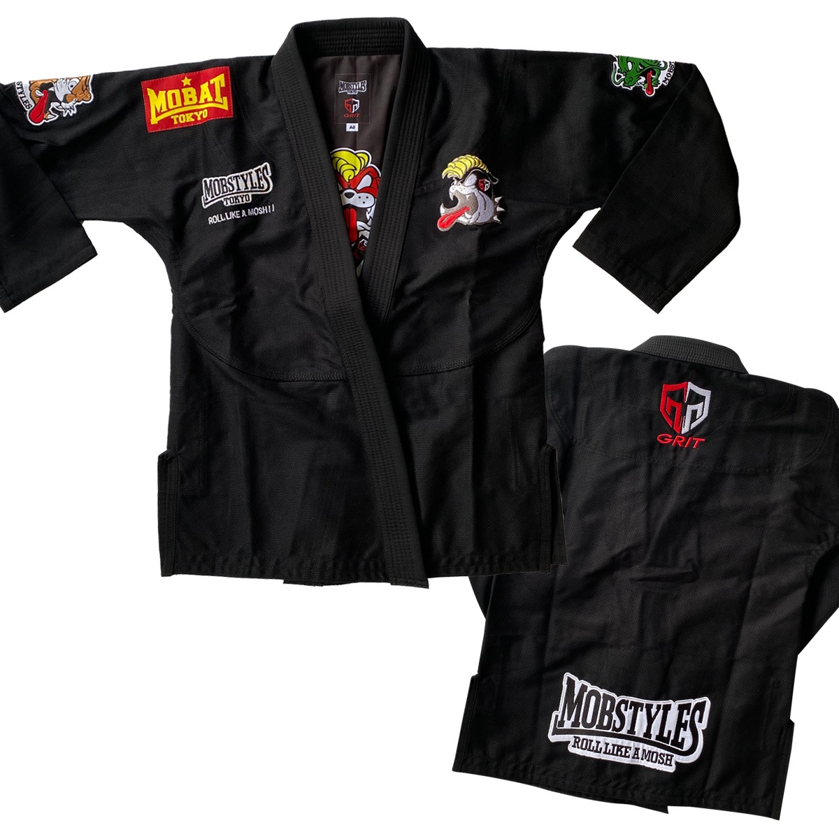 Mob style 切なかっ 柔術着 a1 着用10回未満 