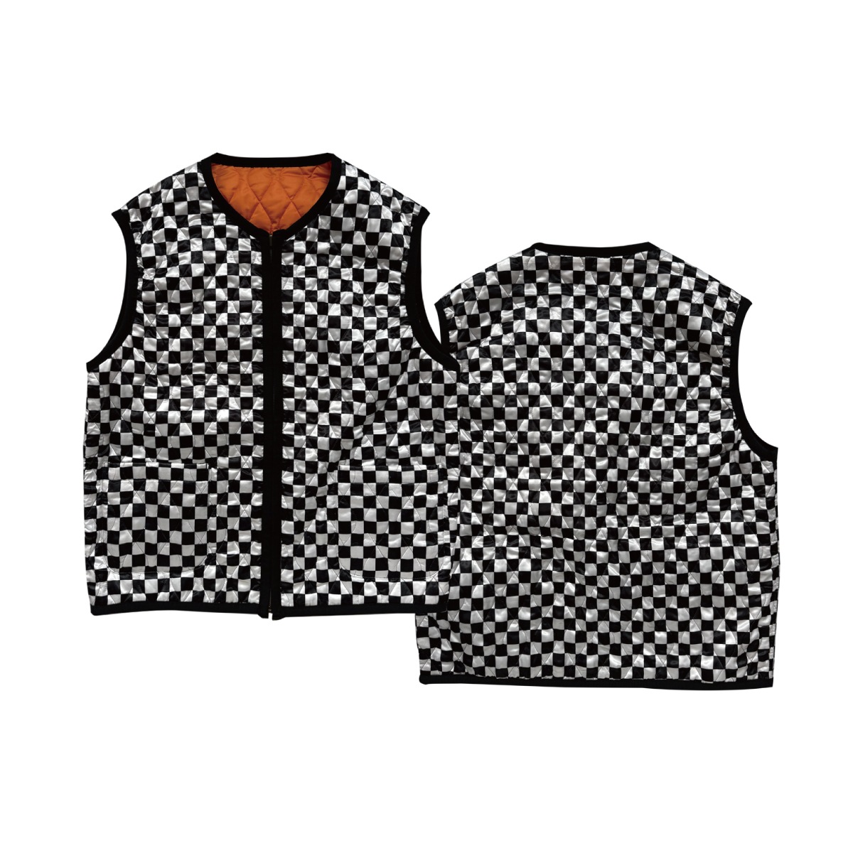 67Kooks リバーシブルキルティングベスト