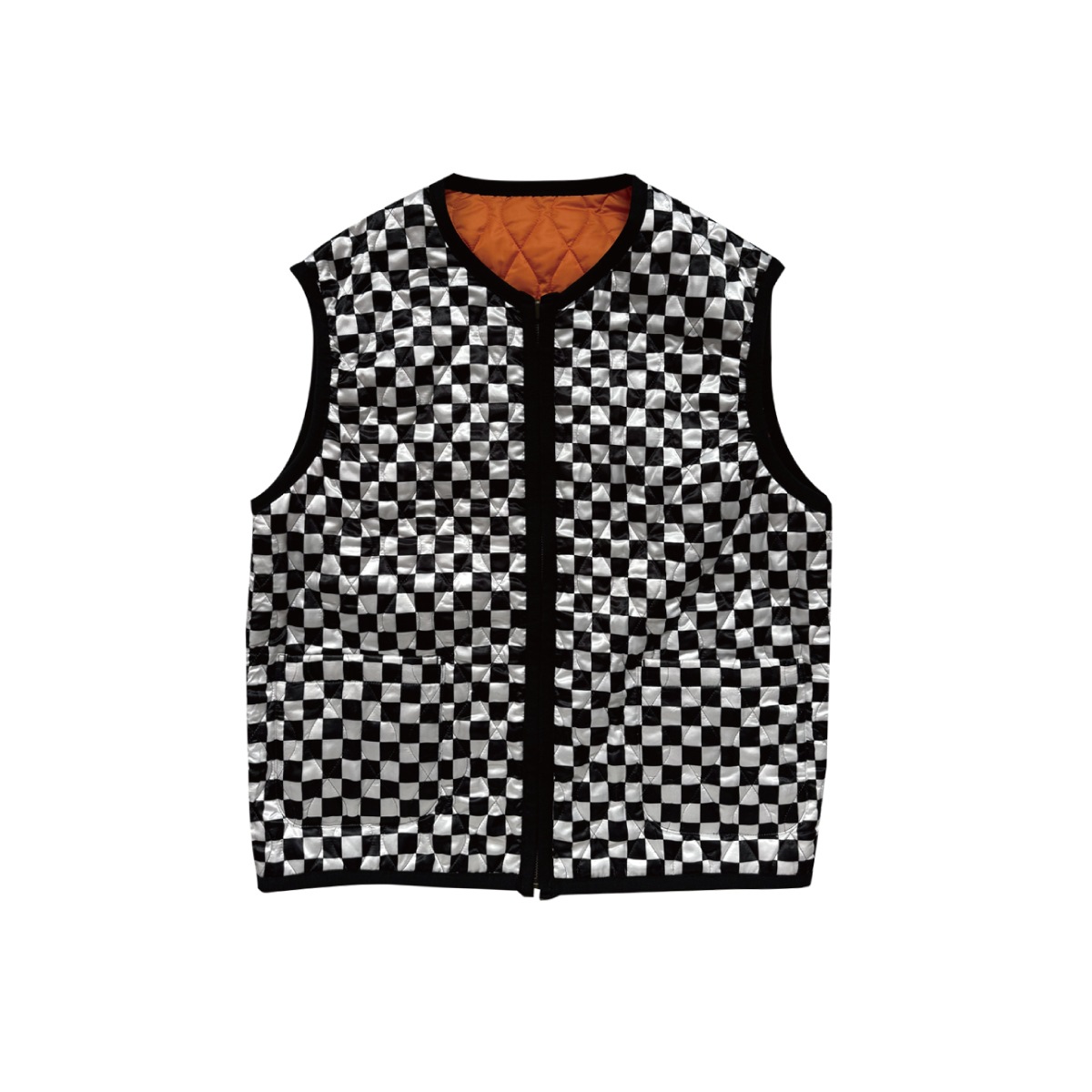 67Kooks リバーシブルキルティングベスト