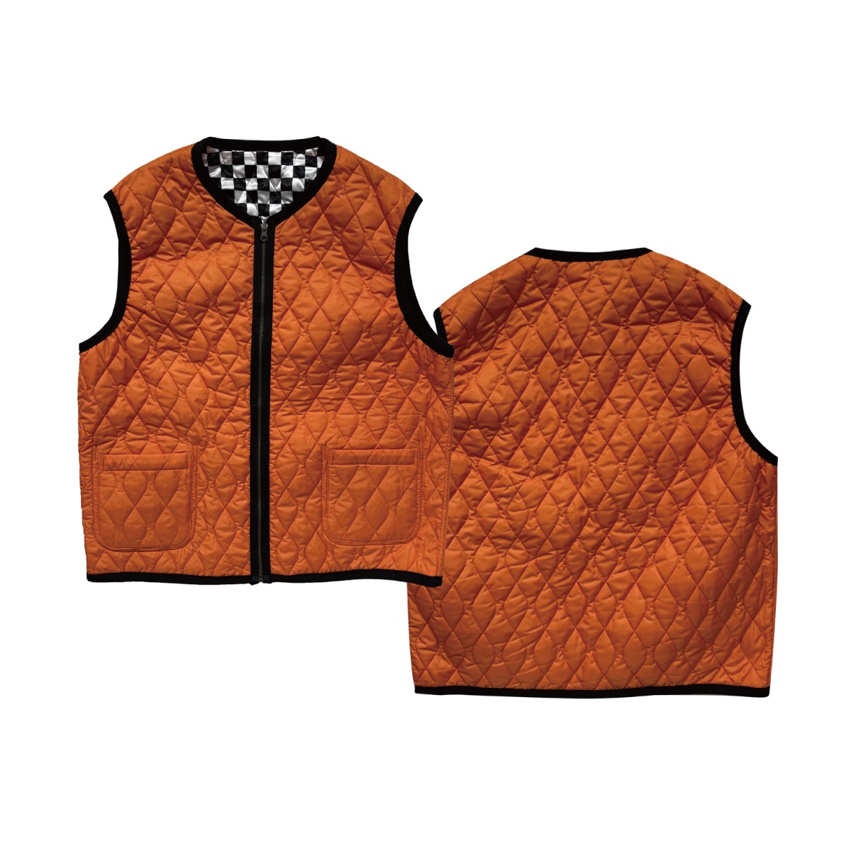 67Kooks リバーシブルキルティングベスト