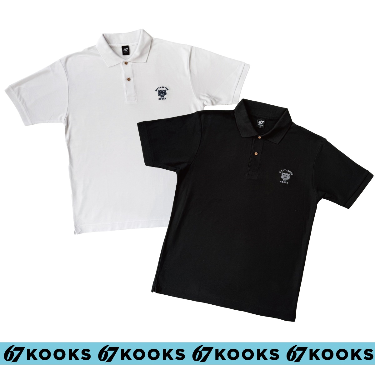 67 kooks POLO SHIRTS