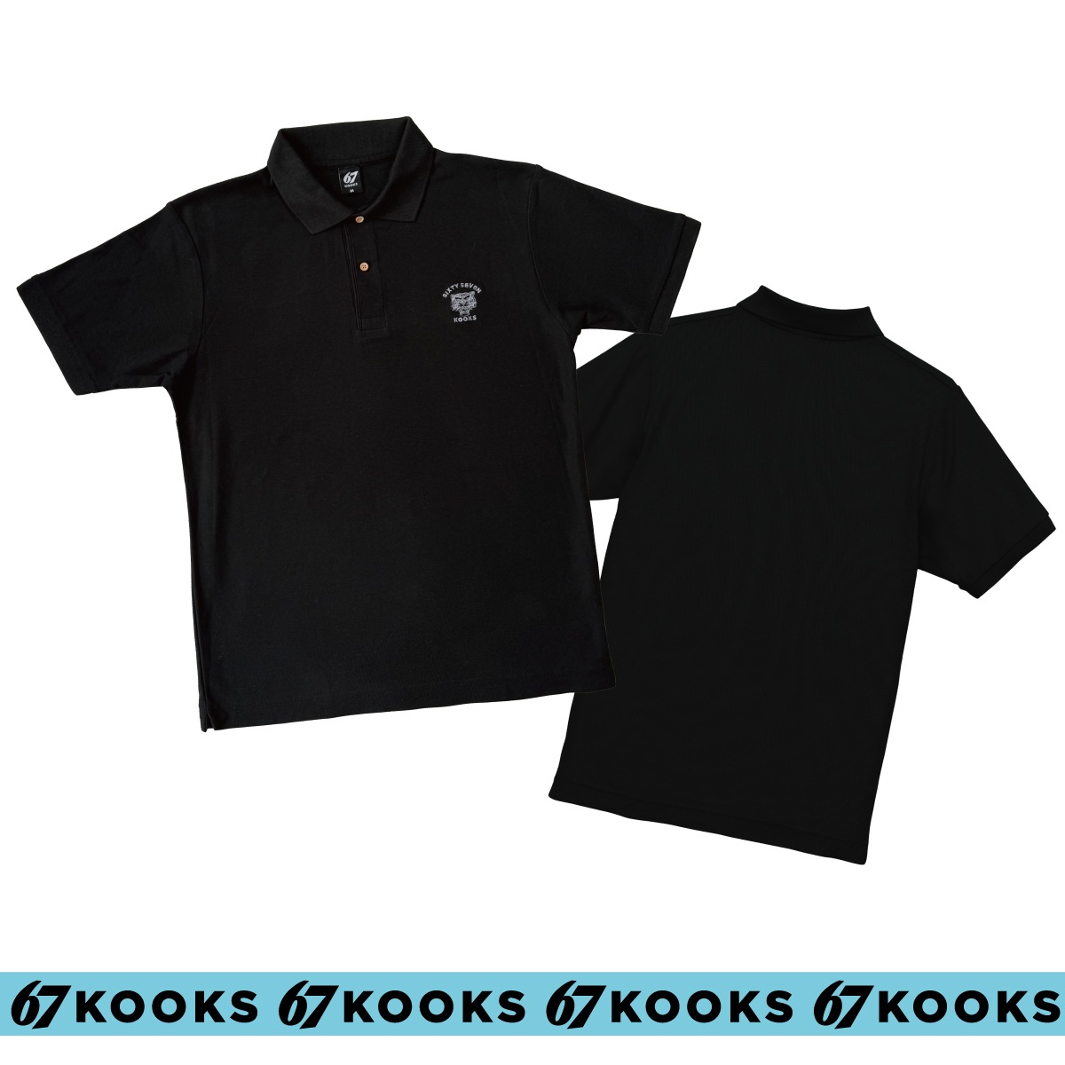 67 kooks POLO SHIRTS
