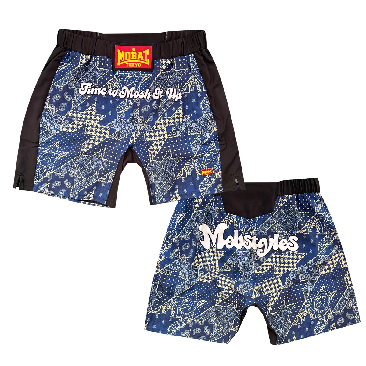 MOSH PANTS JAPANESE BANDANA MIX ポケットなし