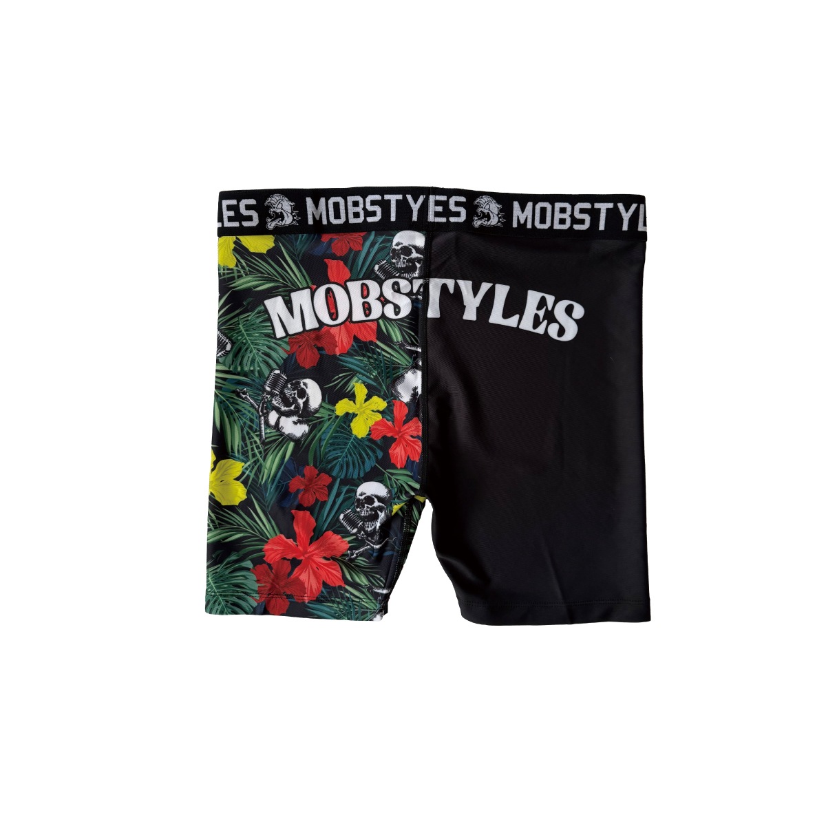 SHORT SPATS BLACK/HIBISCUS