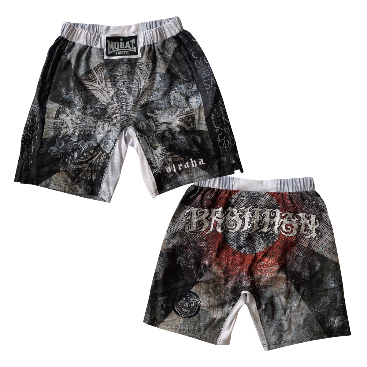 ま*ろ様 BRAHMAN ✕ MOBSTYLES ショートパンツ⭐︎試着のみ BRAHMAN x MOBSTYLES MOSH PANTS < viraha >(数量限定
