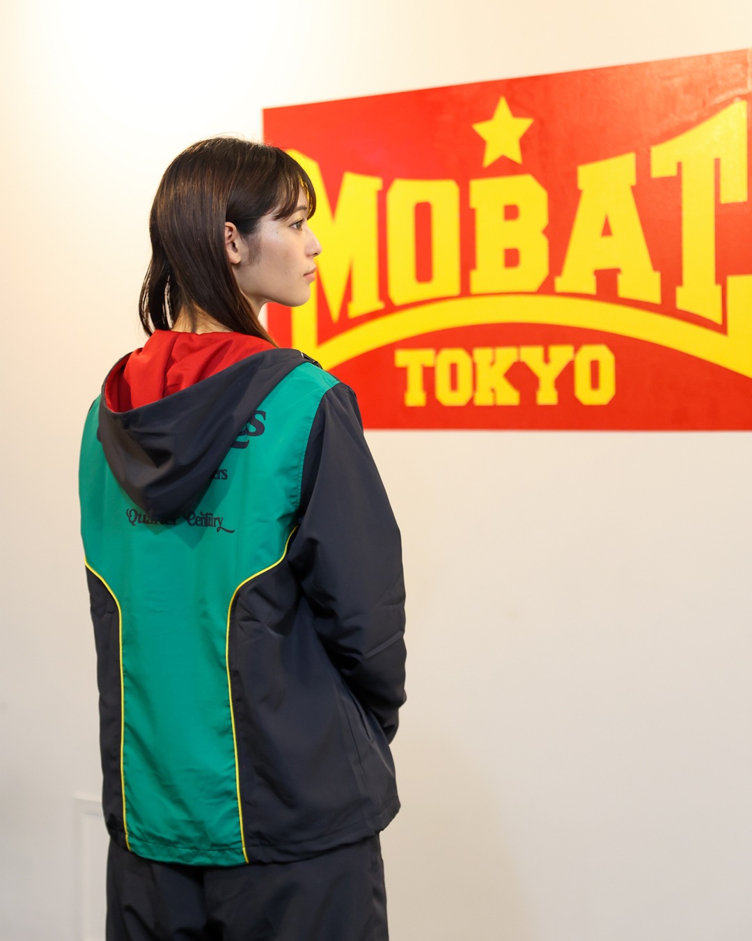 NYLON TRACKSUIT TOPS