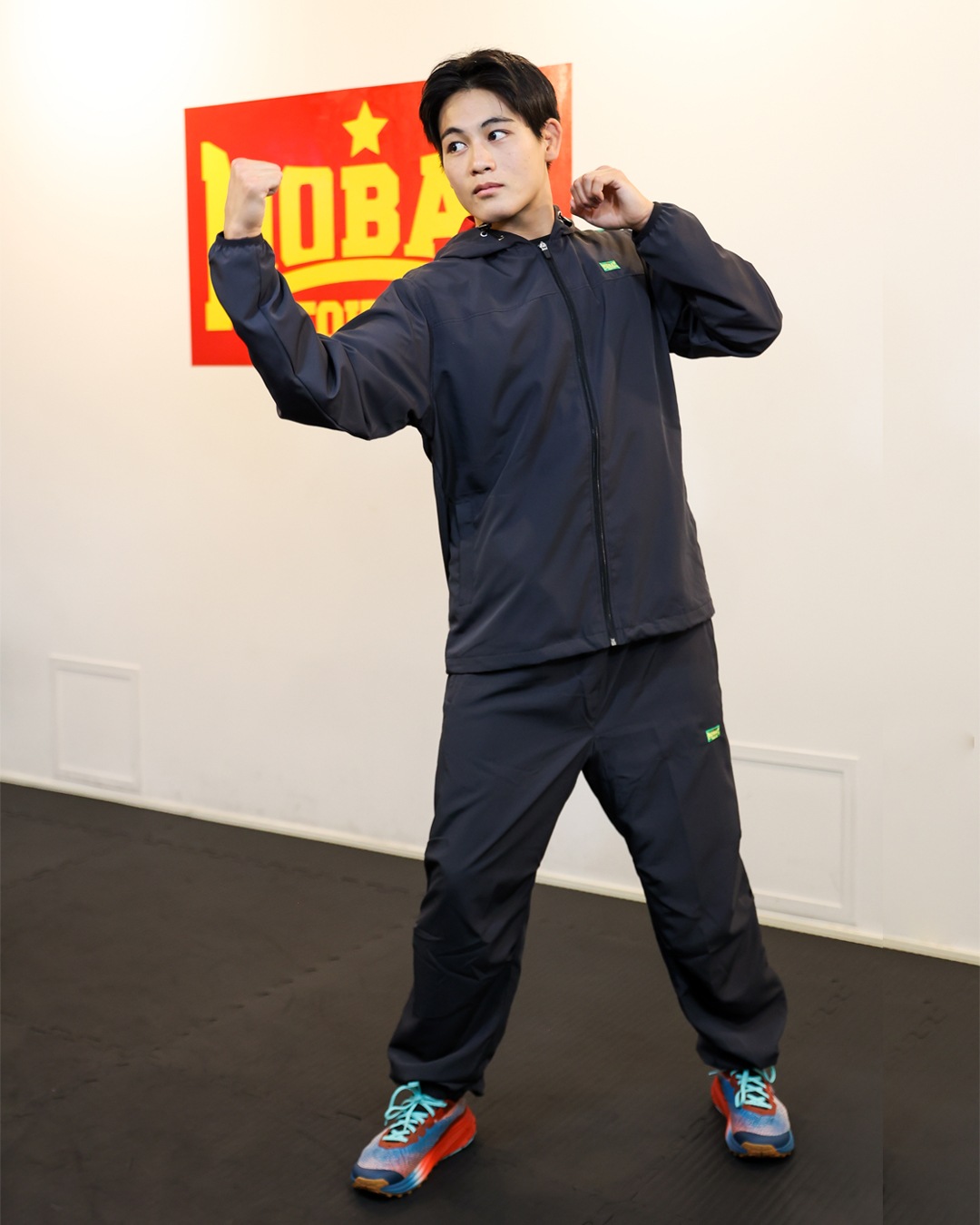 NYLON TRACKSUIT PANTS