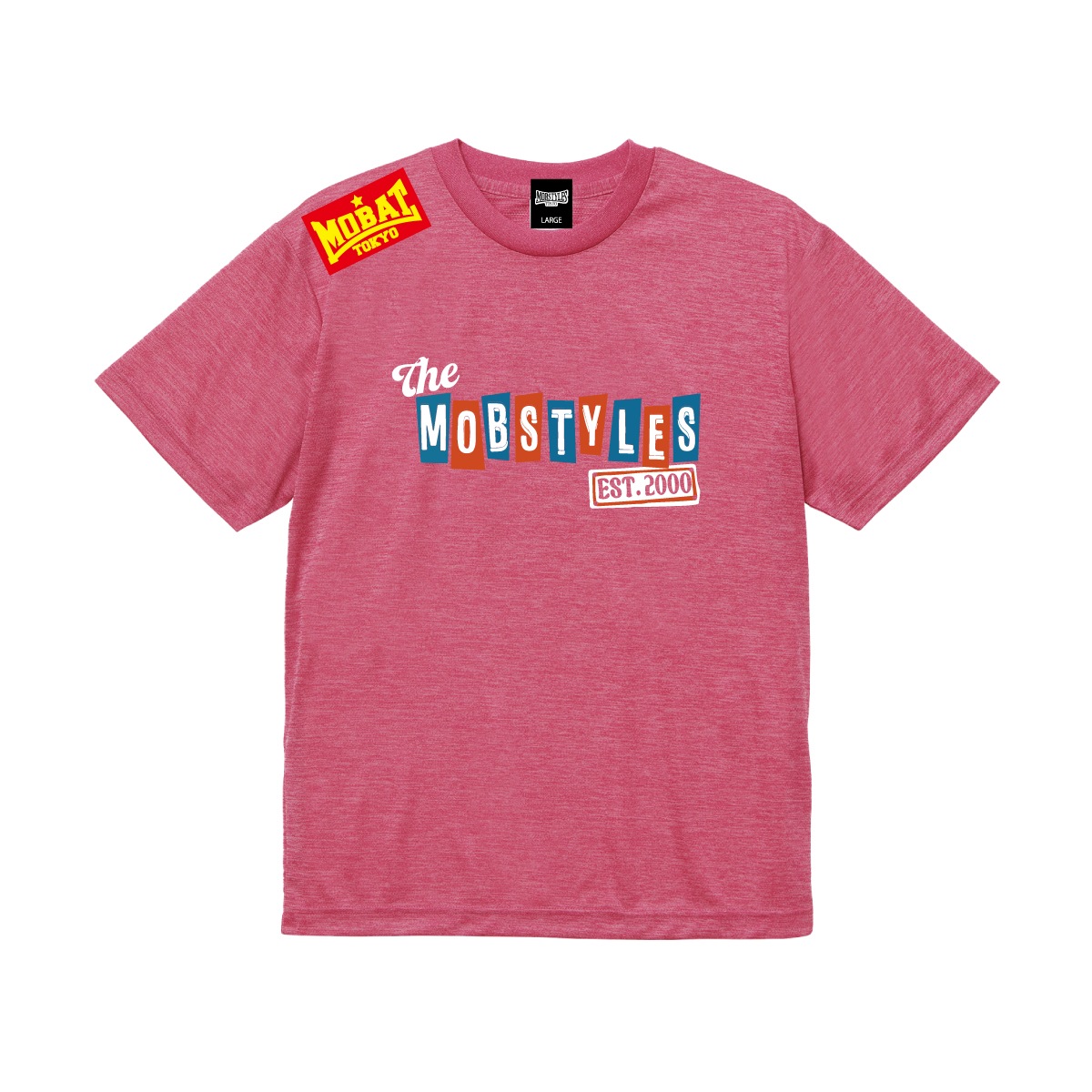 SIGNAGE DRY Tee HEATHER PINK