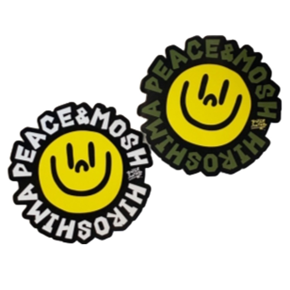 PEACE&MOSH STICKER