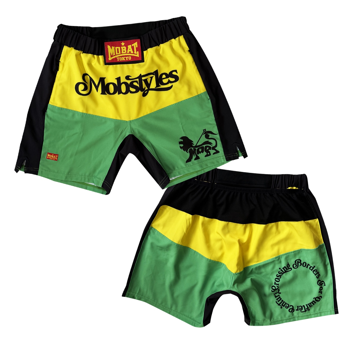 RUNNING MOSH PANTS GREEN/YELLOW