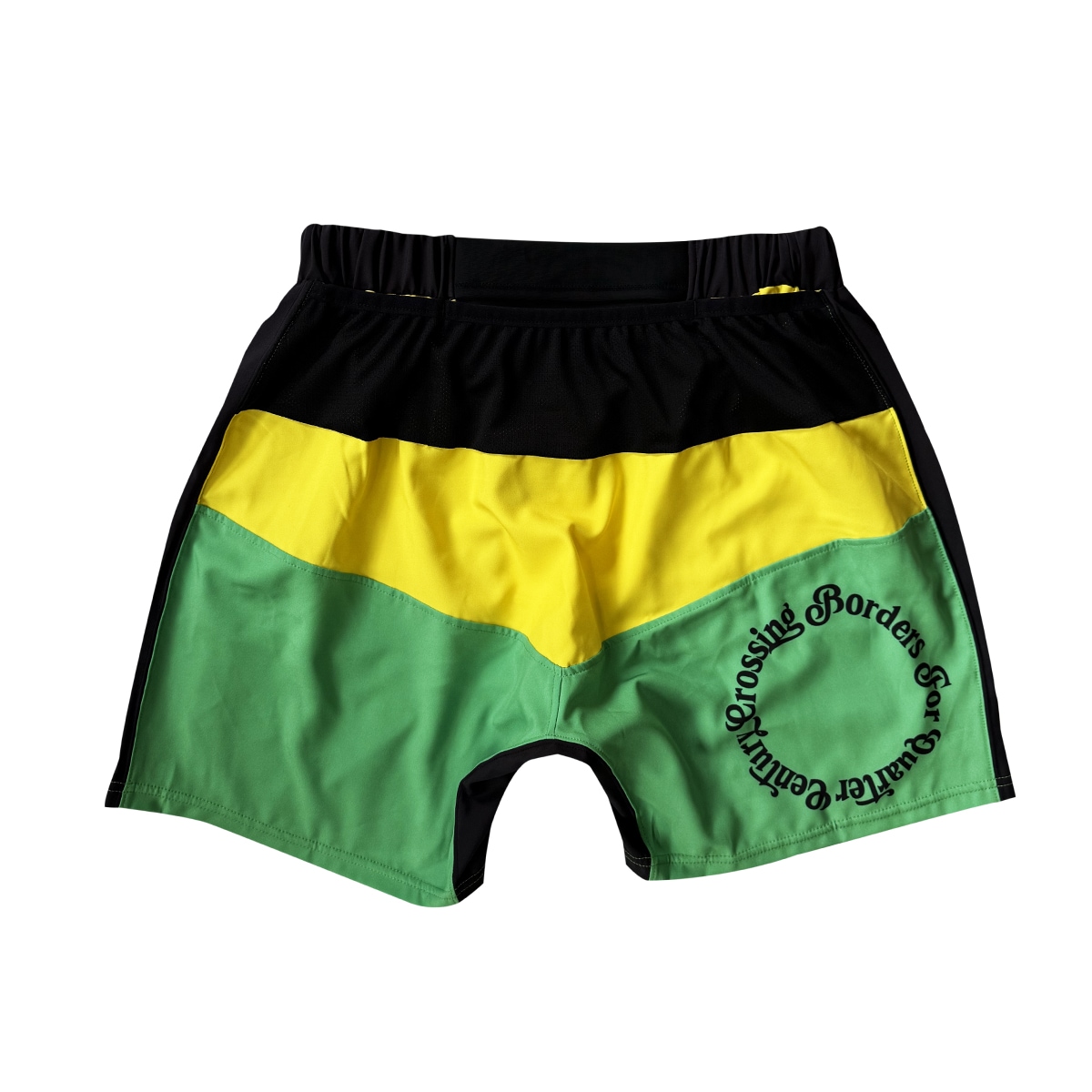 RUNNING MOSH PANTS GREEN/YELLOW