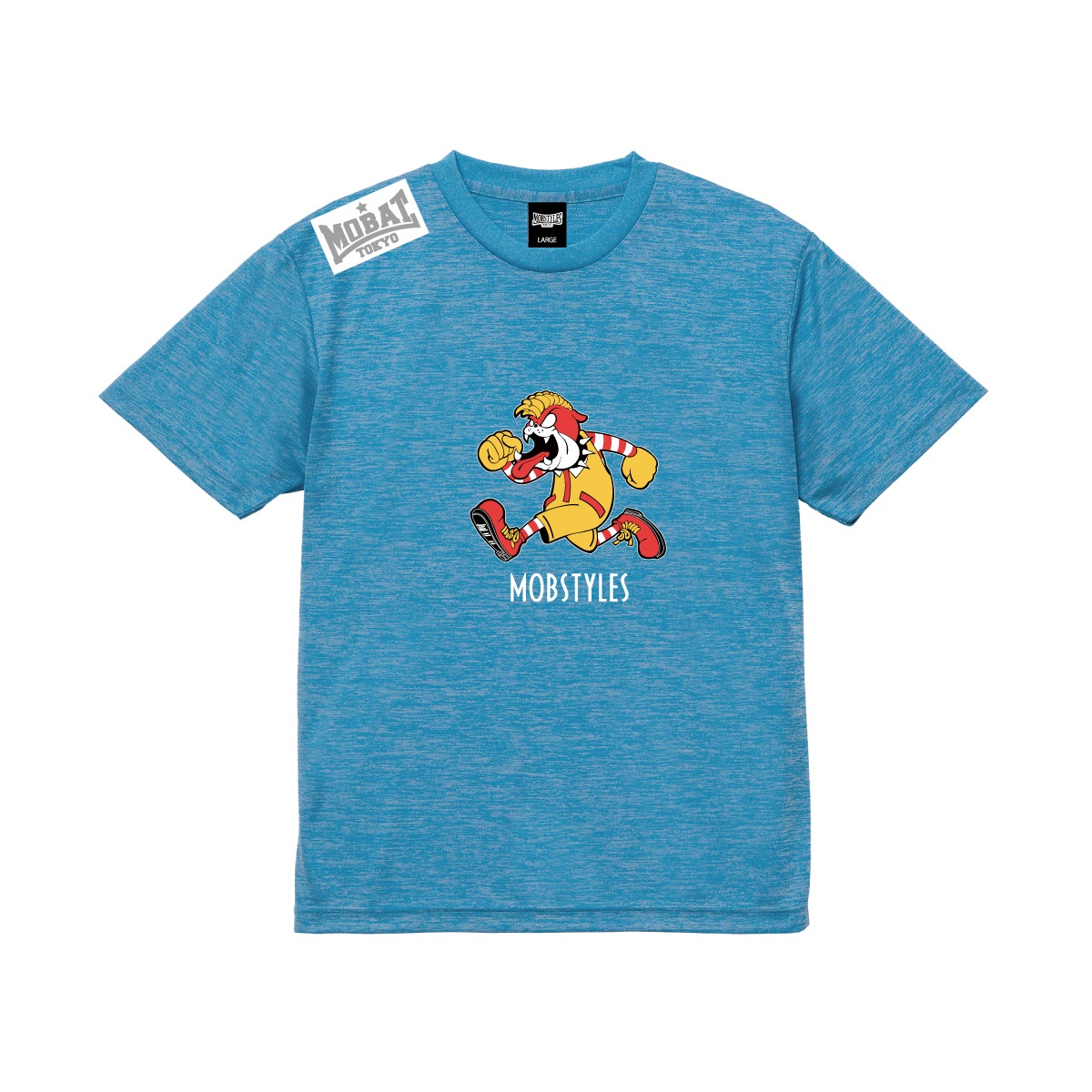 READY TO GO DRY Tee Heather Blue