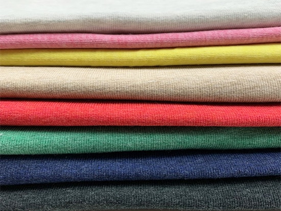 30/TOPストレッチミニ裏毛 ベージュ杢 | 裏毛,ミニ裏毛 | オリジナル