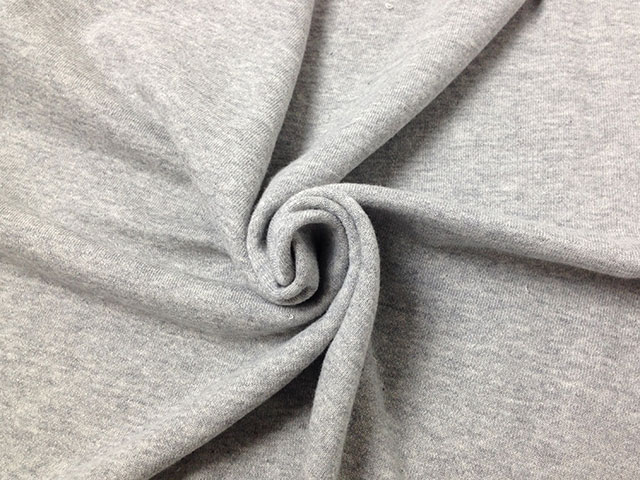 厚手 裏起毛ニット 生地　たっぷり3.5ｍ！　グレー　伸縮性あり　部屋着にも オリジナル30&frasl;20TOP杢裏毛ニット グレー杢 | 全てのアイテム