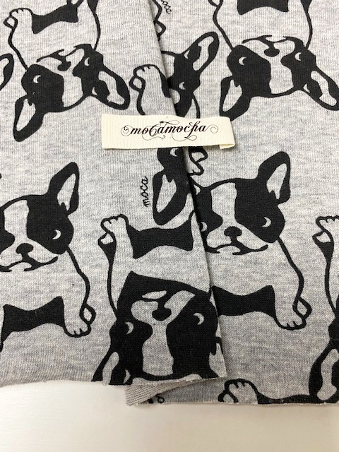 モモンガハウス(フレンチブルドッグ柄・緑)  春(夏)秋仕様  1900円 モモンガハウス(フレンチブルドッグ柄・緑) 春(夏)秋仕様 1900円