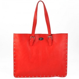 在庫一掃セール イタリア バッグ・インポート バッグ BECATO ショルダーバッグ　A4　赤|イタリアバッグ