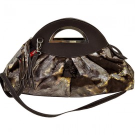 在庫一掃セール イタリア バッグ・インポート バッグ SILVANO BIAGINI 2WAYレザーバッグ　ブラウン|イタリアバッグ