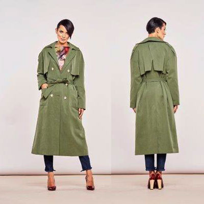 ☆在庫一掃セール☆ 秋冬 イタリア インポート コート POIS THINK CHIC 