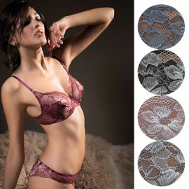 在庫一掃セール イタリアインポートランジェリー LORMAR SILVANA　レースノーパッドブラ・ショーツセット 4色|LORMAR|ブランド別・ランジェリー、水着ブランド