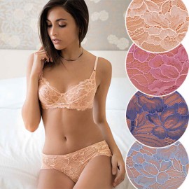 在庫一掃セール イタリアインポートランジェリー LORMAR SGUARDO ノーパッドレースブラ・ショーツセット 4色|LORMAR|ブランド別・ランジェリー、水着ブランド