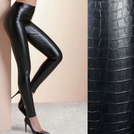 在庫一掃セール イタリアインポートレギンス LOVE AND BRA 35530 アニマル柄エコレザーレギンス　黒|LOVE&BRA|ブランド別・ランジェリー、水着ブランド