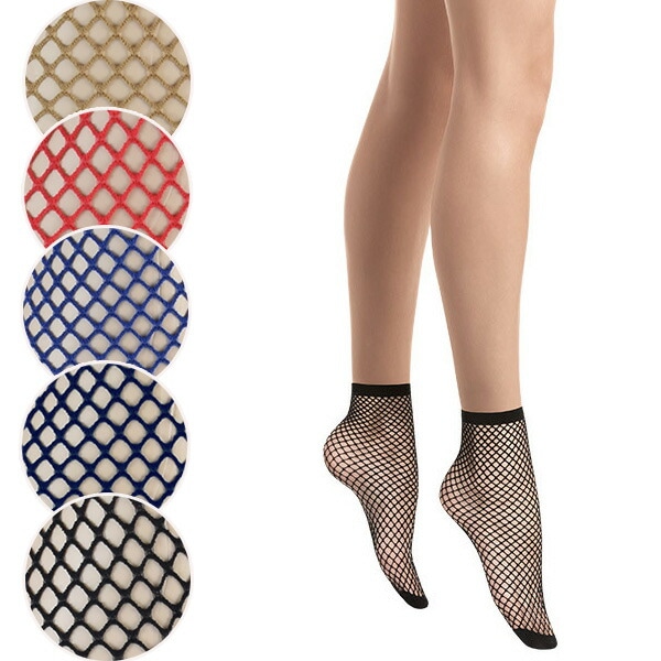 イタリア インポート ブランド 網ソックス SANPELLEGRINO VIVD NET フィッシュネットソックス（網ソックス） 5色