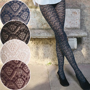NEW・新作 イタリア インポート ブランド 柄タイツ TRASPARENZE FOG 網柄タイツ 4色|TRASPARENZE|ブランド別・ストッキングブランド