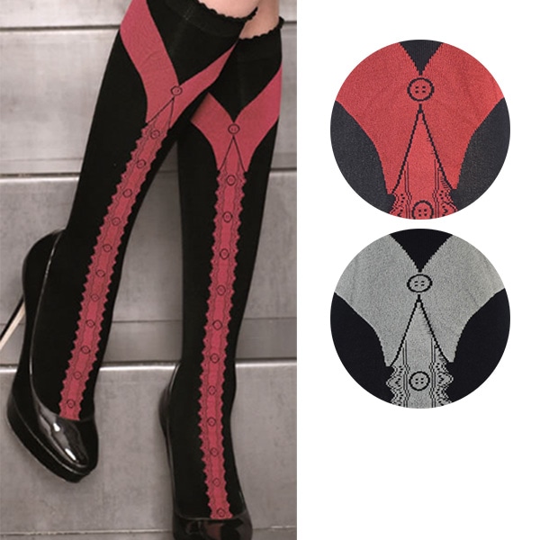 NEW・新作 イタリア インポート ブランド 柄ニーハイタイツ TRASPARENZE ISTAMBUL 柄ニーハイタイツ 2色
