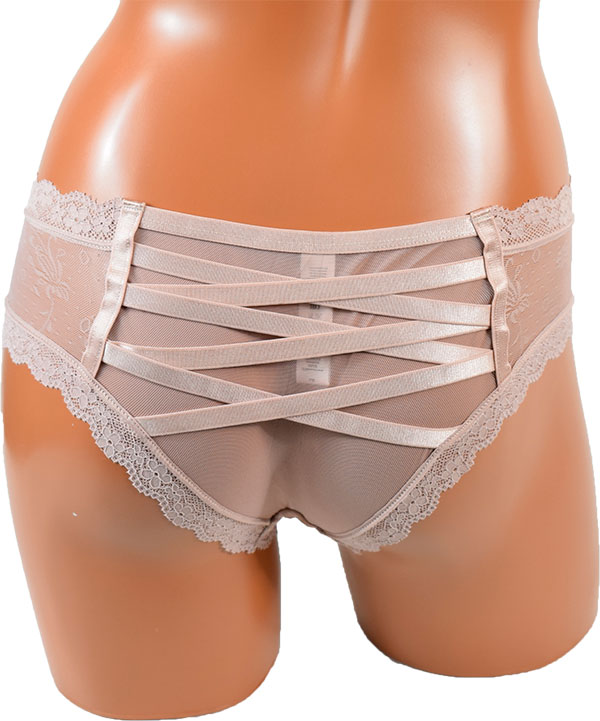 在庫一掃セール イタリアインポートランジェリー LOVE&BRA 18397 バルコネットブラ・ショーツセット　2色