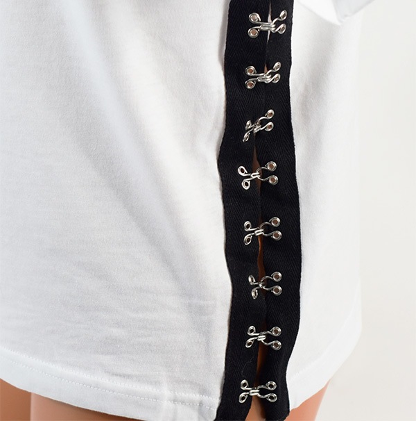 イタリアインポートカットソー JADEA 4164 コットン着物スリーブカットソー　2色