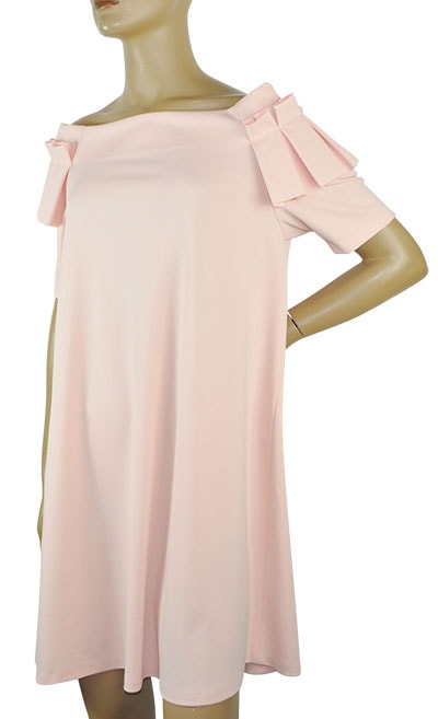 在庫一掃セール SALE 春夏 インポート ワンピース IMPERIAL オフショルダーワンピース ピンク