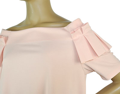 在庫一掃セール SALE 春夏 インポート ワンピース IMPERIAL オフショルダーワンピース ピンク