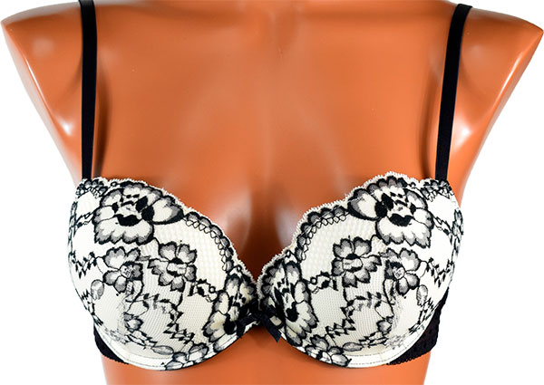 イタリアインポートランジェリー SieLEI 6668 レーススーパープッシュアップブラ・ブラジリアンタンガセット 3色