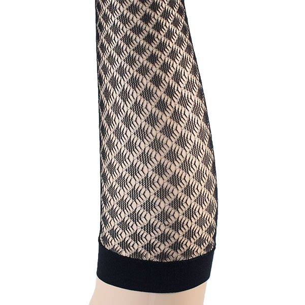 イタリア インポート ブランド ニーハイ 網ニーハイソックス BC DONNA ALICE 網ニーハイソックス 黒