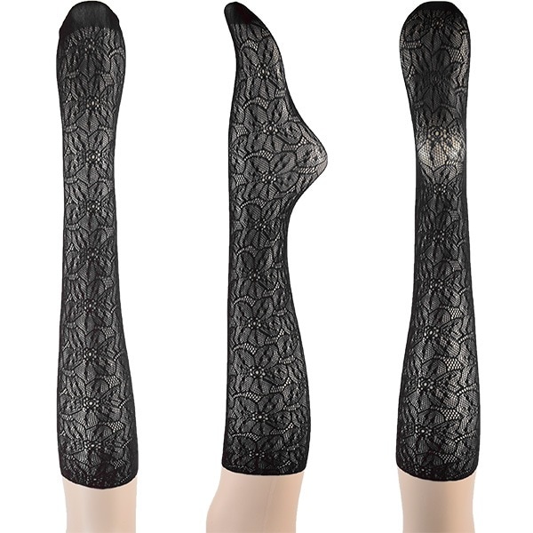 NEW・新作 イタリア インポート ブランド 柄ニーハイソックス TRASPARENZE COMPASS ROSE 網ニーハイソックス 5色