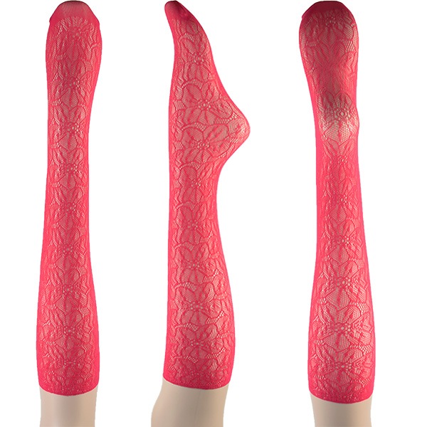 NEW・新作 イタリア インポート ブランド 柄ニーハイソックス TRASPARENZE COMPASS ROSE 網ニーハイソックス 5色